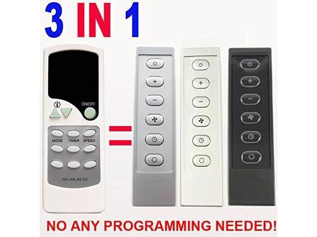 Photos - Other climate systems haha0603 replacement for danby air conditioner remote control cor612r cor6