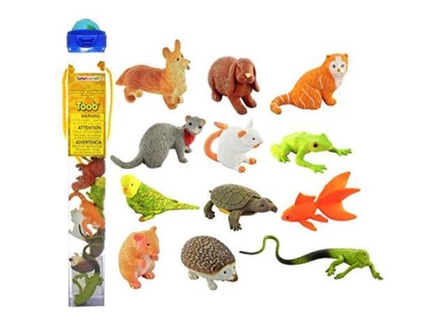 Toobs Pets Safari Ltd Set Educational Kids Toy Figure