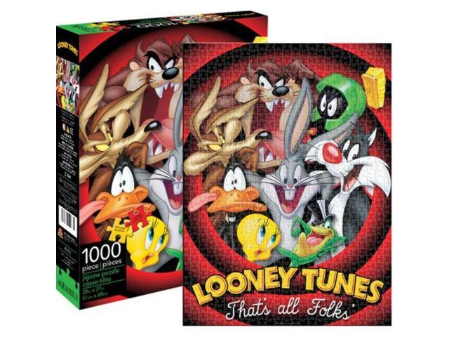 aquarius looney tunes that all folks jigsaw puzzle 1000 piece