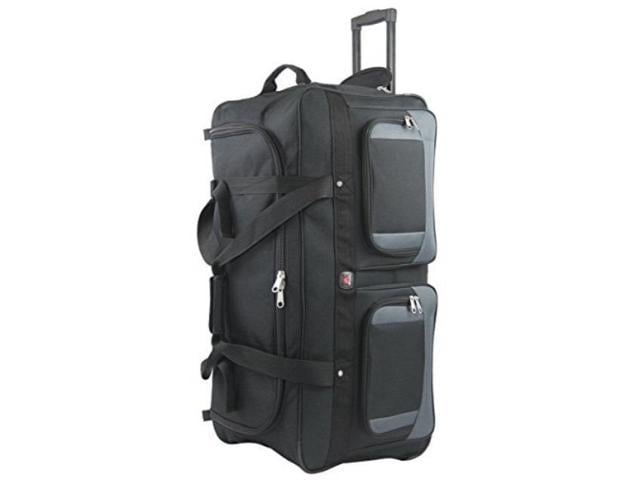 UPC 802678000029 product image for amaro 33in rolling duffel bag with wheels travel duffle luggage bag lightweight  | upcitemdb.com