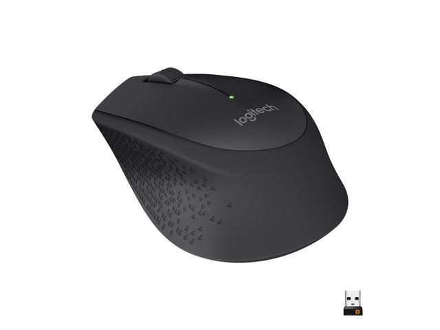 Logitech M330 Silent Plus Wireless Mouse - Enjoy Same Click Feel with 90% Less Click Noise, 2 Year Battery Life, Ergonomic Right-Hand Shape for.