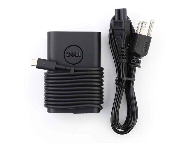 New Dell Laptop Charger 65W(Watt) AC Power Adapter With Type c(USB-C/USBC) Tip Include Power Cord For XPS 12, 9250 XPS 13 9350 9360 9365 9370 9380,...