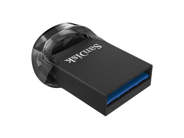 SanDisk 64GB Ultra Fit USB 3.1 Flash Drive - SDCZ430-064G-G46,Black