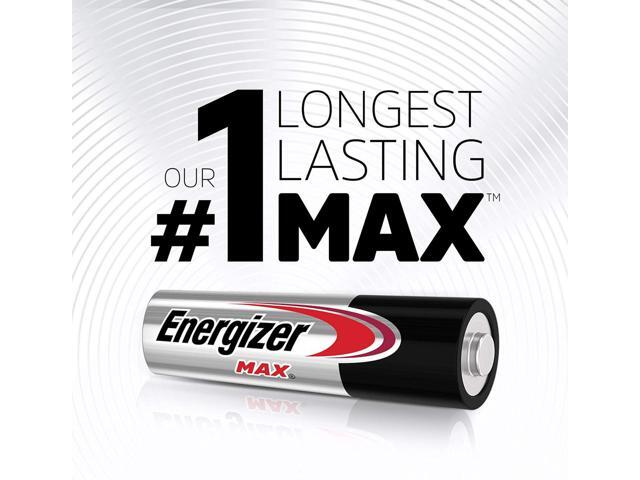 Energizer AA and AAA Batteries, 48 Count, Combo Pack Contains 24 Max Double A and 24 Max Triple A Batteries