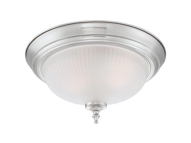 Photos - Chandelier / Lamp Westinghouse Lighting 6344400 Two-Light Indoor Flush Ceiling Fixture (2 Pa 