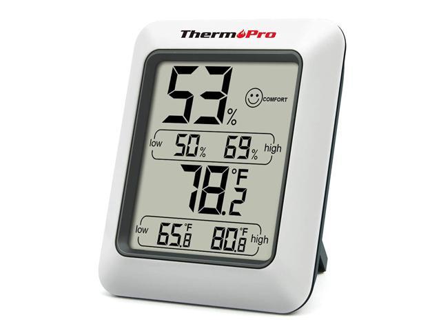 ThermoPro TP50 Digital Hygrometer Indoor Thermometer Room Thermometer and Humidity Gauge with Temperature Humidity Monitor