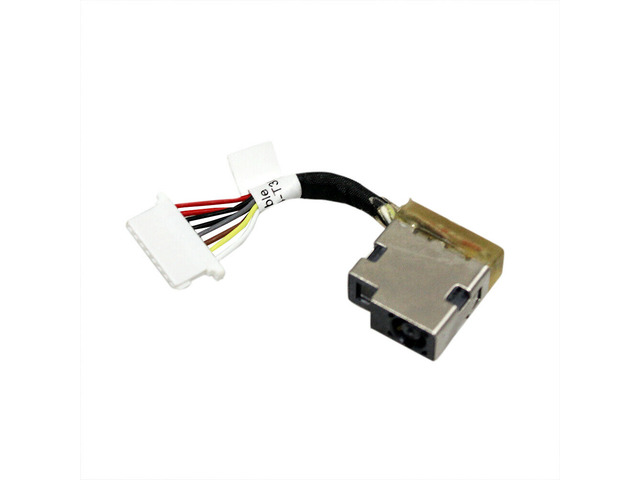 AC DC Jack Power Plug in Charging Port Connector Socket with Wire Cable Harness Replacement for HP ProBook 430 G6 440 445 445R G6 450 455 G6
