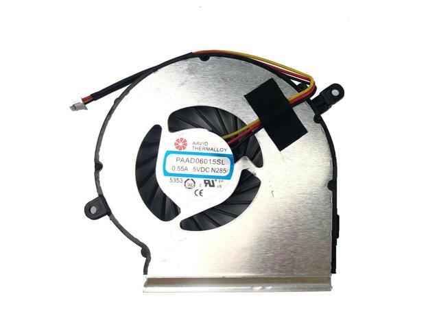 Gpu and Cpu cooling fan for MSI GE62 6QC 6QD 6QF GL72 7RDX Series 3Pin