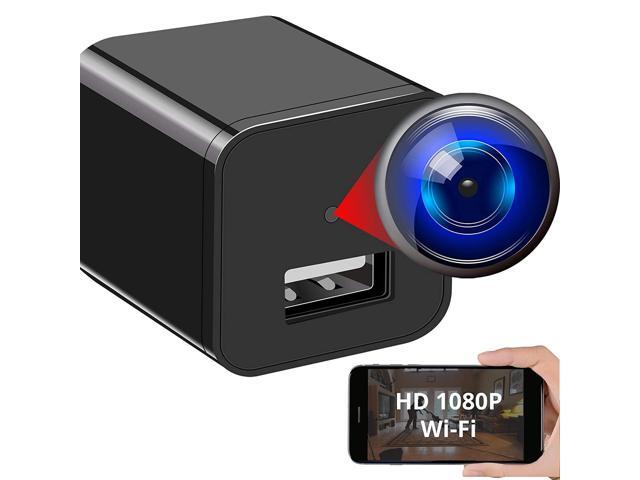 Spy Camera Wireless Hidden Wifi Camera With Remote View - Hd 1080P - Spy Camera Charger - Spy Camera Wireless - Usb Hidden Camera - Nanny Camera -...