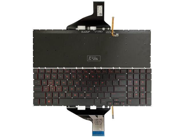 US for HP 15t-dc 15-dc 15-dh 15-DH001 Laptop Red Backlit Keyboard TPN-Q211