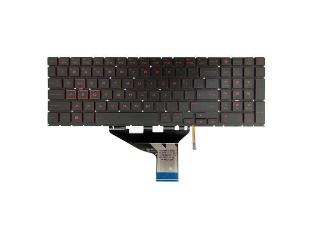 US for HP 15t-dc 15-dc 15-dh 15-DH001 Laptop Red Backlit Keyboard TPN-Q211