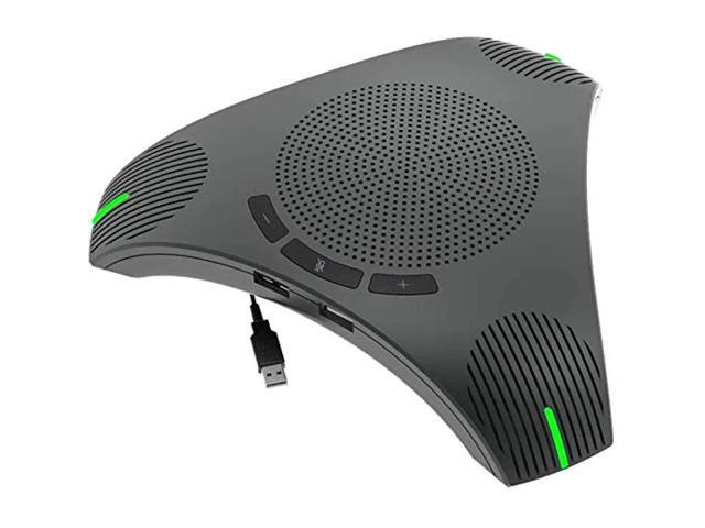 Zell Conference Microphone Usb Speakerphone Microphone For Business Conference,360° Omnidirectional Microphone Intelligent Dsp Noise Reduction For.