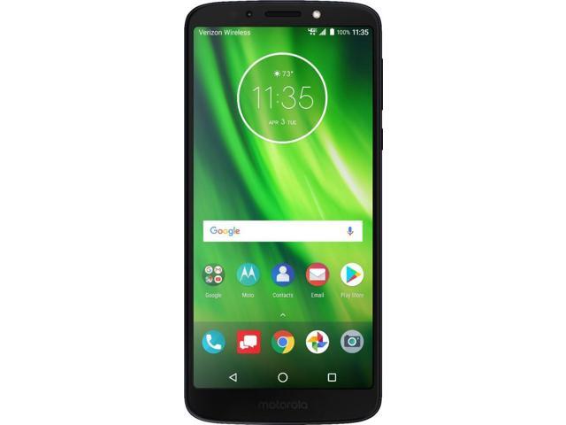 Verizon Prepaid - Moto G6 Play with 16GB Memory Prepaid Cell Phone - Deep Indigo