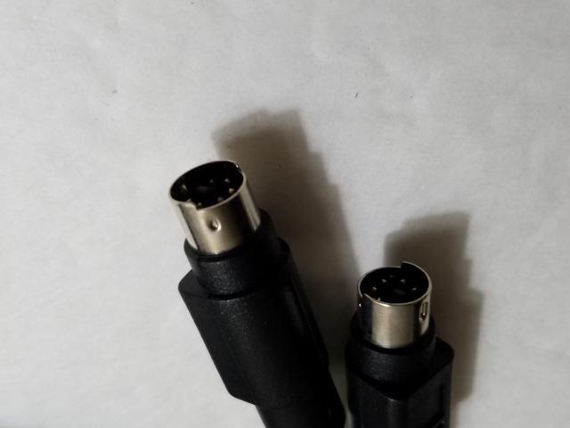 New - Dell DC19002134I 6 Pin Mini Din Extension Cable Male to Female 6 Set.
