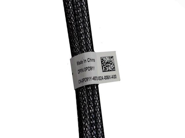 DELL Poweredge R620 Black Mini SAS TO BACKPLANE MINI SAS Motherboard Cable PD91Y