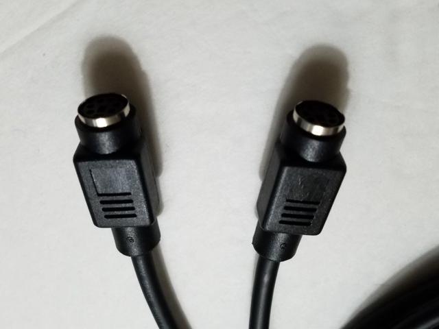 New - Dell DC19002134I 6 Pin Mini Din Extension Cable Male to Female 6 Set.