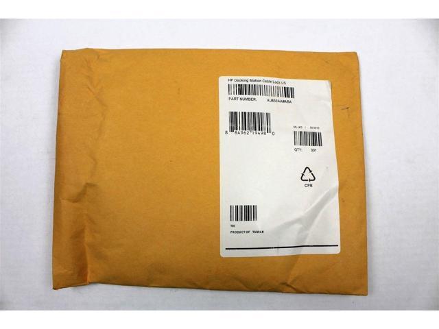 New Sealed HP AU656AA Docking Station Security Cable Lock