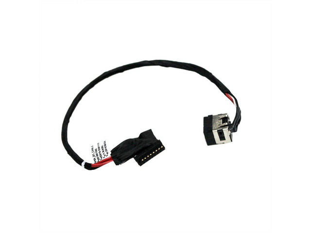 AC DC Jack Power Plug in Charging Port Connector Socket with Wire Cable Harness Replacement for Dell Alienware 13 R3 R4 P/N:04175F 4175F DC30100Y500