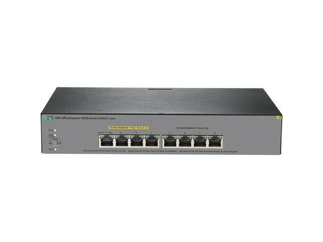 HPE OfficeConnect 1920S 8G PPoE+ 65W Switch
