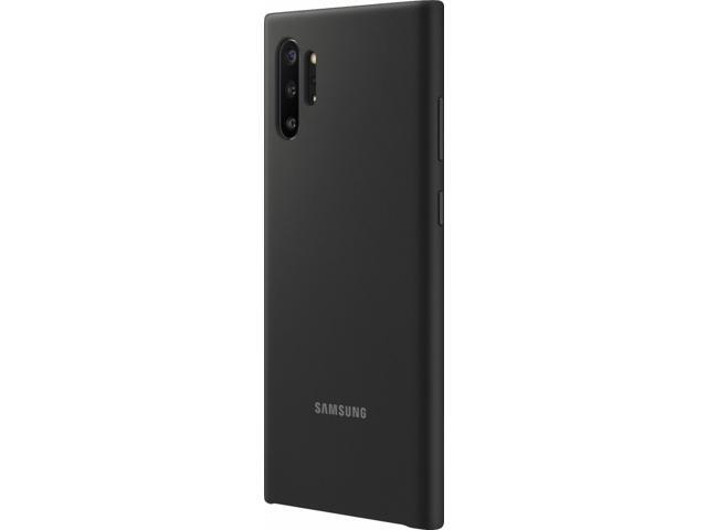 Samsung Galaxy Note10 Plus Silicone Cover, Excellent Grip and Protection With Minimal Bulkiness, Black