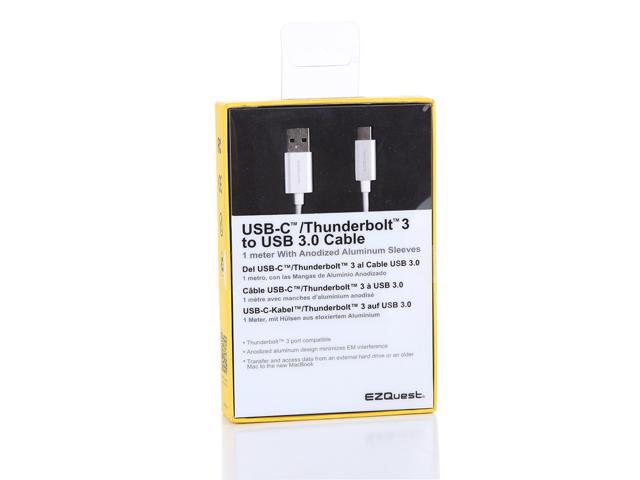EZQUEST USB-C to USB-A 3.0 Male Cable 1 meter - X40098