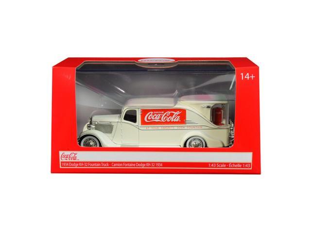 1934 Dodge KH-32 Streamline Fountain Truck /Coca-Cola/ Cream 1/43 Diecast Model Car by Motorcity Classics'''