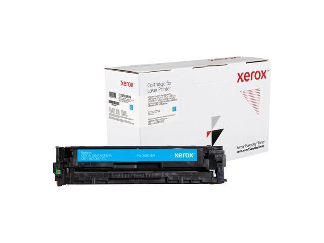 Xerox 006R03809 Compatible Toner Cartridge Replaces HP CF211A/ CB541A/ CE321A Cyan Standard Yield; Canon CRG-131 Cyan