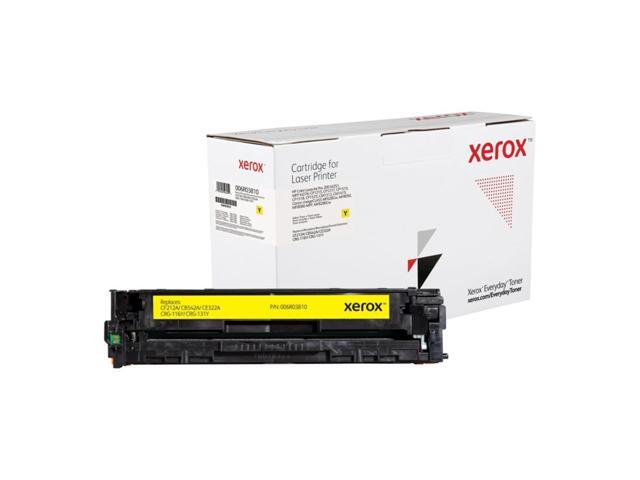 Xerox 006R03810 Compatible Toner Cartridge Replaces HP CF212A/ CB542A/ CE322A Yellow Toner Standard Yield; Canon CRG-131 Yellow