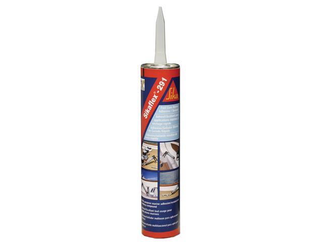 Sika Sikaflex 291 Fast Cure Adhesive & Sealant 10.3Oz(300Ml) Cartridge - White