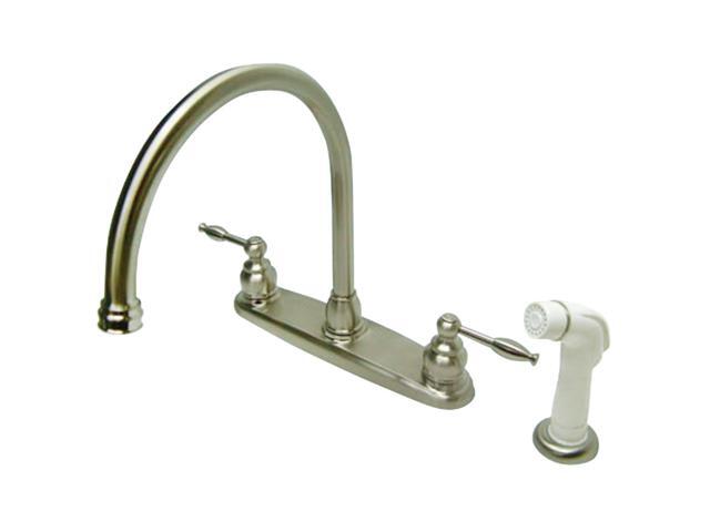 Kingston Brass KB2798KL Kitchen, Faucet, Satin Nickel