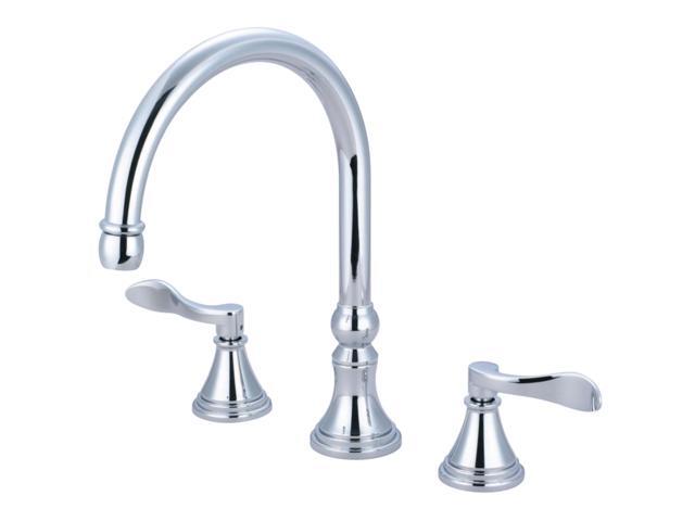 Kingston Brass KS2341DFL Two Handle Roman Tub Filler