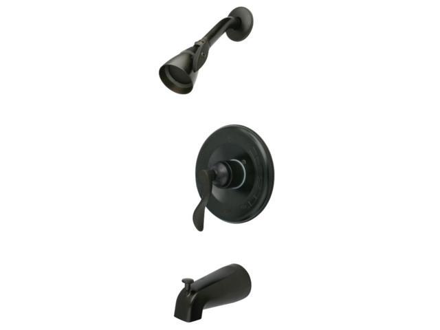 Kingston Brass KB1635DFL Single Handle Tub & Shower Faucet