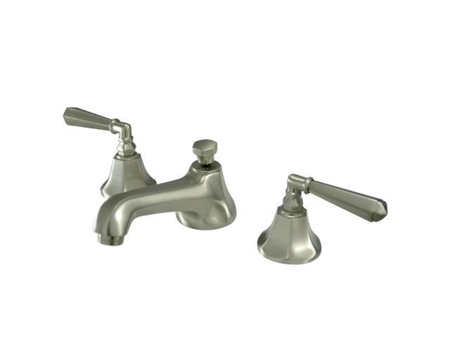 Kingston Brass KS4468HL Metropolitan 8-Inch Widespread Lavatory Faucet Brushed Nickel