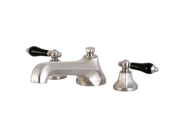 KINGSTON BRASS KS4308PKL Roman Tub Faucet, Brushed Nickel, Deck Mount