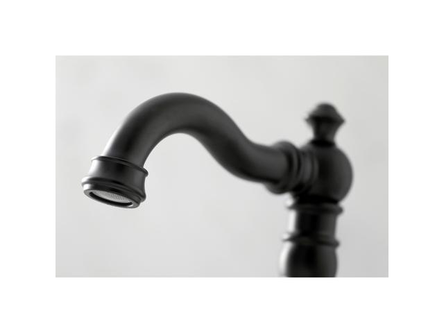 Fauceture FSC1970PL English Classic Widespread Bathroom Faucet, Matte Black