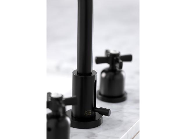 Fauceture FSC8920ZX Millennium Widespread Bathroom Faucet, Matte Black