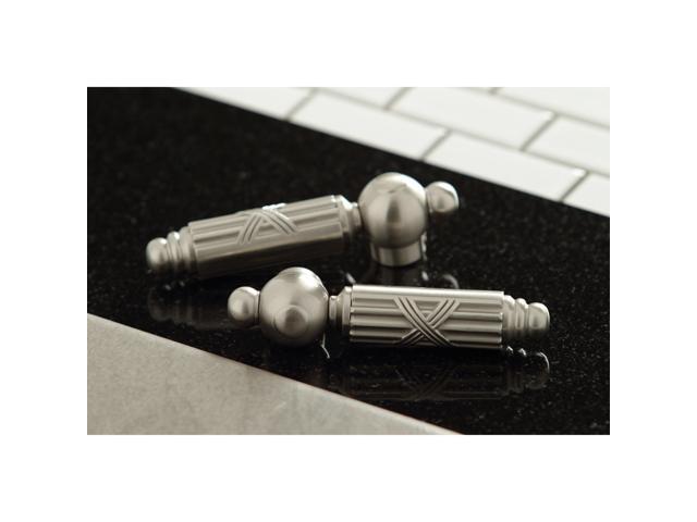 Kingston Brass KB1608GL 4 in. Centerset Bathroom Faucet, Brushed Nickel