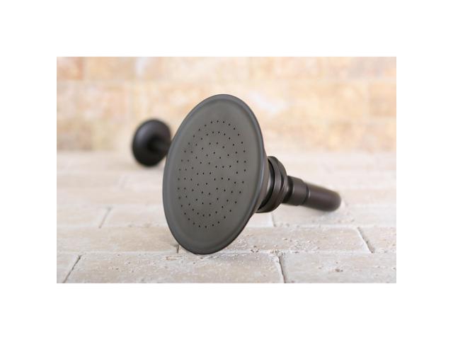 Kingston Brass P10ORBCK Victorian Brass Showerhead with 12' Shower Arm Combo, Oil Rubbed Bronze