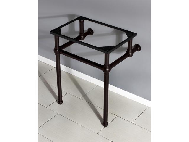 Fauceture VBH242030ORB Brass Wash Basin Pedestal Leg, Oil Rubbed Bronze