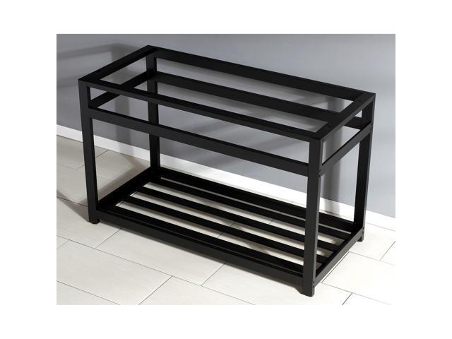 Fauceture VSP4922A0 49-Inch x 22-Inch Console Sink Base, Matte Black