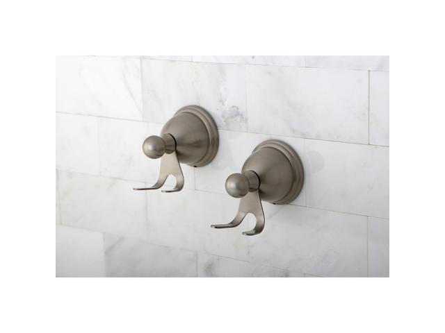 Kingston Brass BAK3967SN Restoration Robe Hook, Brushed Nickel