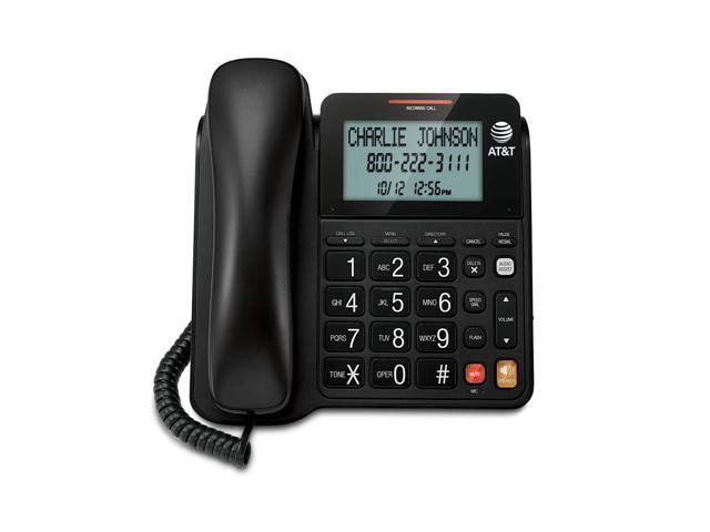 CL2940 Corded Phone with Caller ID/Call Waiting, Speakerphone, XL Tilt Display, XL Buttons & Audio Assist Volume Boost, Pack of 4
