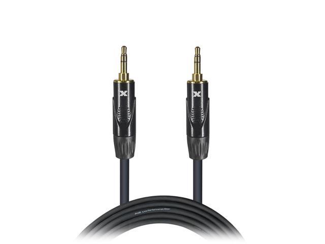 ProX XC-MM10 10 1/8 (3.5mm) TRS-M Mini to 1/8 (3.5mm) TRS-M Mini Balanced High Performance Audio Cable - image 2