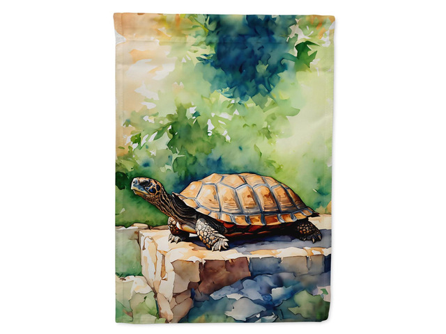 Caroline's Treasures Turtles Tortoises Garden Flag Mailbox Flag Decorative Yard Flag Banner Outside Patio Artwork Yard Flower Beds, Garden Size,...