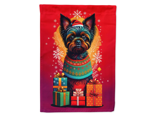 Caroline's Treasures DAC3018GF Affenpinscher Holiday Christmas Garden Flag Mailbox Flag Decorative Yard Flag Banner Outside Patio Artwork Yard...