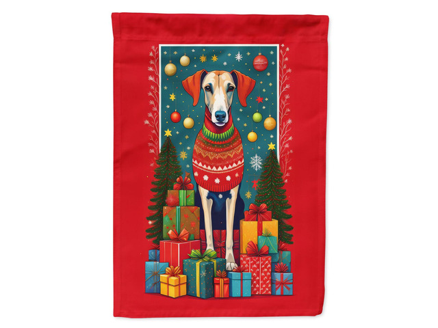Caroline's Treasures DAC3034GF Azawakh Hound Holiday Christmas Garden Flag Mailbox Flag Decorative Yard Flag Banner Outside Patio Artwork Yard...