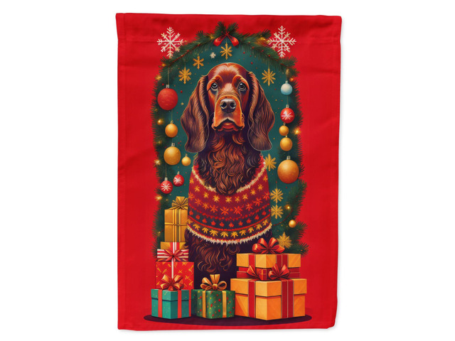 Caroline's Treasures DAC3085GF Field Spaniel Holiday Christmas Garden Flag Mailbox Flag Decorative Yard Flag Banner Outside Patio Artwork Yard...