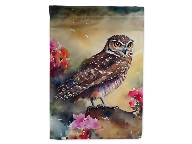 Caroline's Treasures Burrowing Owl Garden Flag Mailbox Flag Decorative Yard Flag Banner Outside Patio Artwork Yard Flower Beds, Garden Size,...