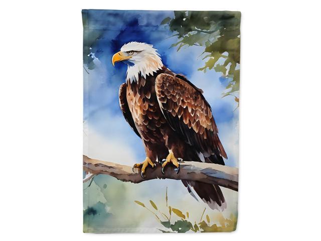 Caroline's Treasures Eagle Garden Flag Mailbox Flag Decorative Yard Flag Banner Outside Patio Artwork Yard Flower Beds, Garden Size, Multicolor