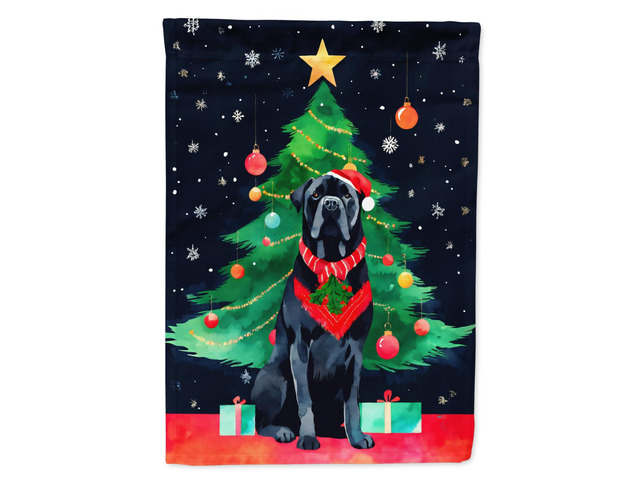 Caroline's Treasures DAC3405GF Cane Corso Christmas Garden Flag Mailbox Flag Decorative Yard Flag Banner Outside Patio Artwork Yard Flower Beds,...